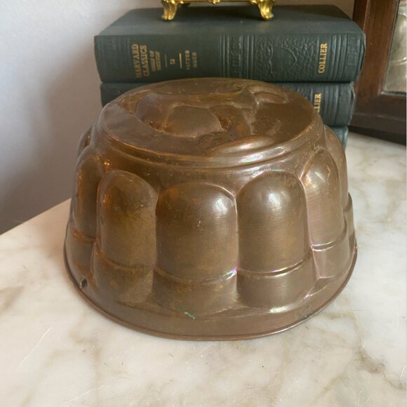 Vintage COPPER MOLD ROOSTER Wall Hanging FARMHOUSE COUNTRY COTTAGE 8 inch - Picture 4 of 4